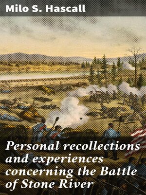 cover image of Personal recollections and experiences concerning the Battle of Stone River